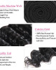 Peruvian Deep Wave Hair 3 Bundles With Lace Closure Peruvian Human Hair Extensions Peruvian Deep Wave Hair 3 Bundles With Lace Closure Peruvian Human Hair Extensions
