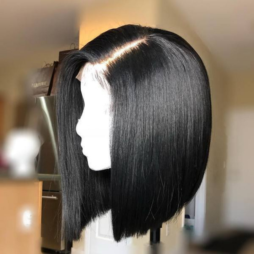 Peruvian Straight Remy Human Hair Short Cute Bob Wigs Peruvian Straight Remy Human Hair Short Cute Bob Wigs