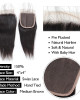 Straight 4x4 Lace Closure With Baby Hair 100% Remy Virgin Human Hair Free Middle Three Part Lace Closure Straight 4x4 Lace Closure With Baby Hair 100% Remy Virgin Human Hair Free Middle Three Part Lace Closure