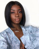 Straight Short Bob Wig Human Hair Wigs