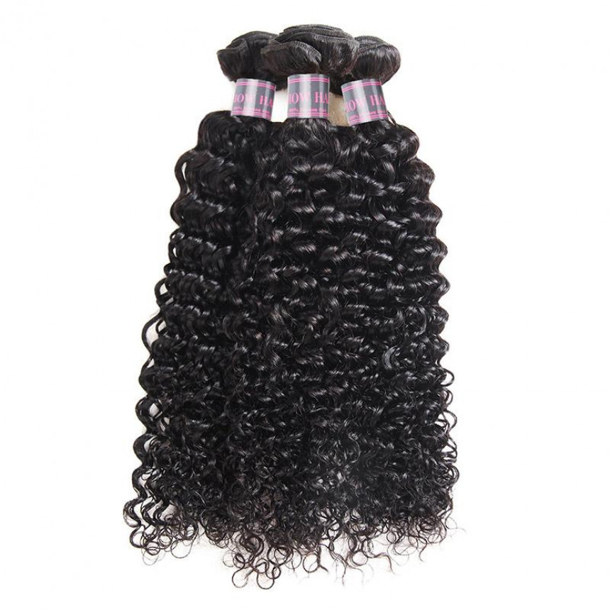 Virgin Indian Curly 3 Bundles Human Hair Weave Virgin Indian Curly 3 Bundles Human Hair Weave