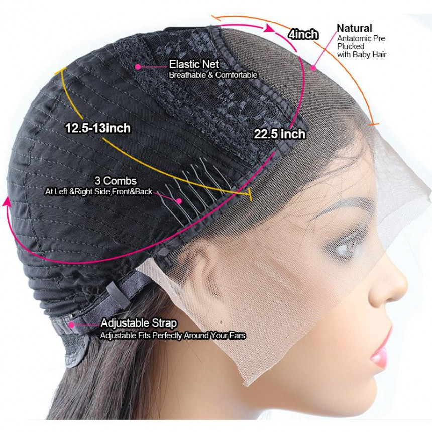 Brazilian Loose Deep Wave Lace Frontal Human Hair Wigs Brazilian Loose Deep Wave Lace Frontal Human Hair Wigs