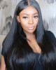 Peruvian 360 Lace Front Straight Human Hair Wig