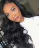 Peruvian Hair Body Wave 360 Lace Front Pre-Plucked Human Hair Wig