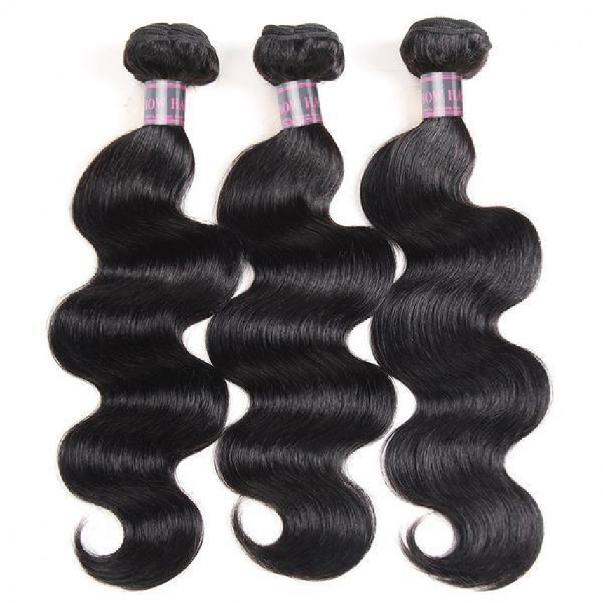 Virgin Indian Body Wave Hair 3 Bundles with 13*4 Ear To Ear Lace Frontal Virgin Indian Body Wave Hair 3 Bundles with 13*4 Ear To Ear Lace Frontal