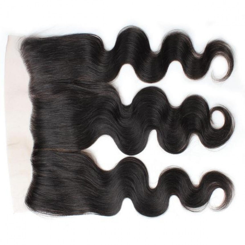 Virgin Indian Body Wave Hair 3 Bundles with 13*4 Ear To Ear Lace Frontal