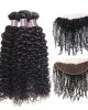 indian hair curly wave 3 bundles with 4x13 lace frontal indian hair curly wave 3 bundles with 4x13 lace frontal