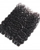 indian hair water wave 3 bundles with 4x4 lace closure indian hair water wave 3 bundles with 4x4 lace closure