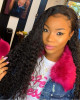 indian hair water wave 4 bundles with lace closure indian hair water wave 4 bundles with lace closure