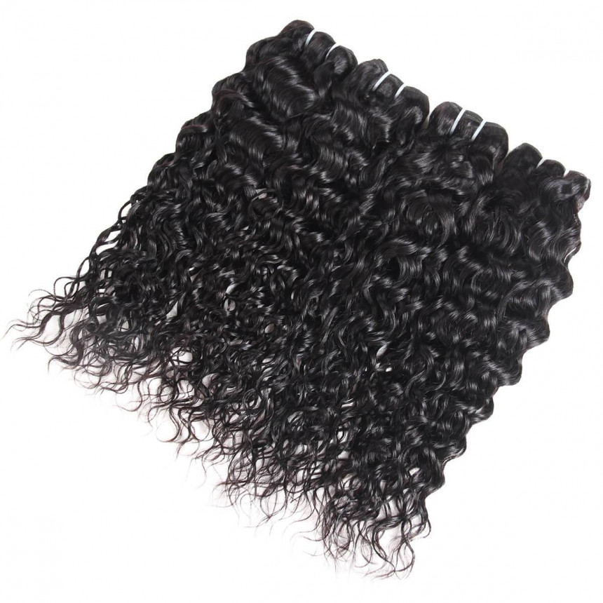 indian hair water wave 4 bundles