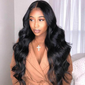 virgin indian hair wig 360 lace front body wave virgin human hair wigs