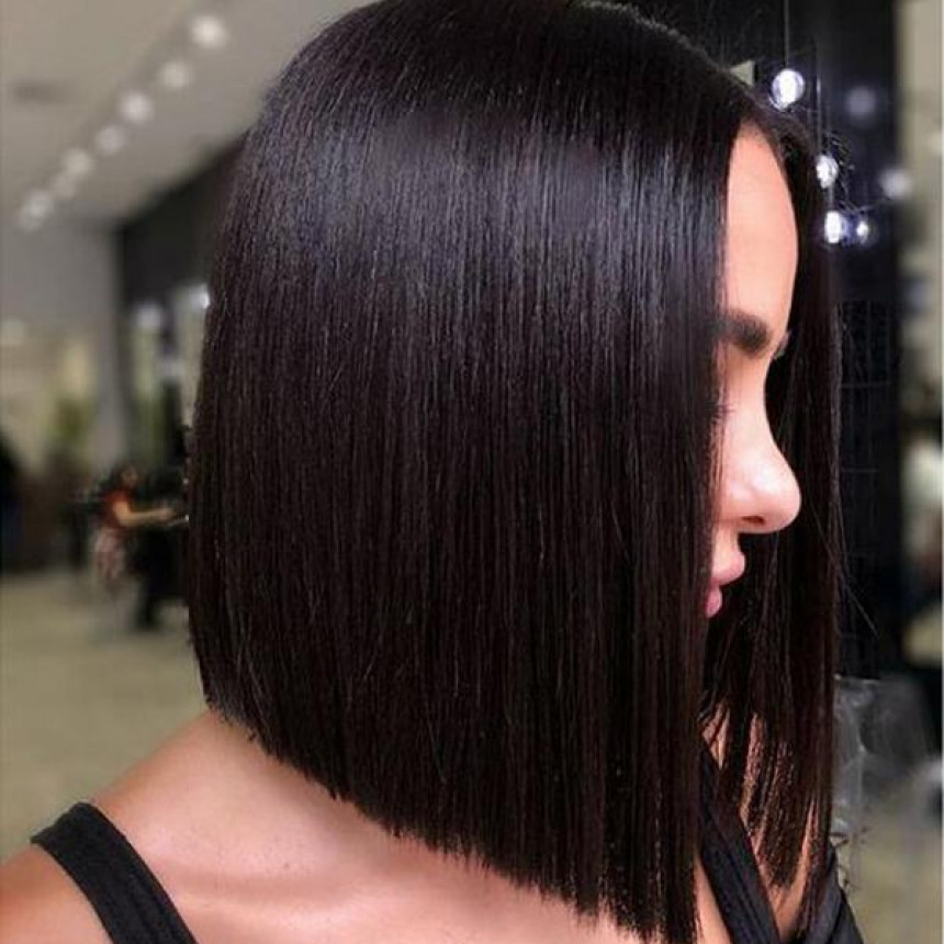 indian short bob hair wig middle part lace closures human hair wigs