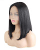 indian short bob hair wig middle part lace closures human hair wigs