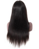 lace front wig malaysian straight virgin remy human hair wigs