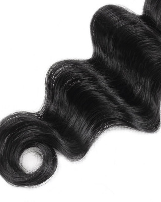 loose deep wave virgin remy human hair weave 1pc sample bundle
