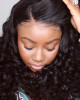 Loose Deep Wave 13x6 Lace Frontal Wigs Virgin Human Hair Pre Plucked