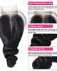 loose wave virgin human hair weave 3 bundles with 2 4 lace closure with baby hair