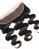 malaysian hair body wave 4 bundles with lace frontal