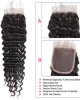 malaysian hair deep wave 3 bundles with lace closure