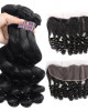 malaysian hair loose wave 4 bundles with 4x13 lace frontal malaysian hair loose wave 4 bundles with 4x13 lace frontal