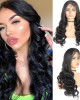 Malaysian Loose Wave Hair 4x4 Lace Closure Wig Factory Virgin Remy human Hair Wigs