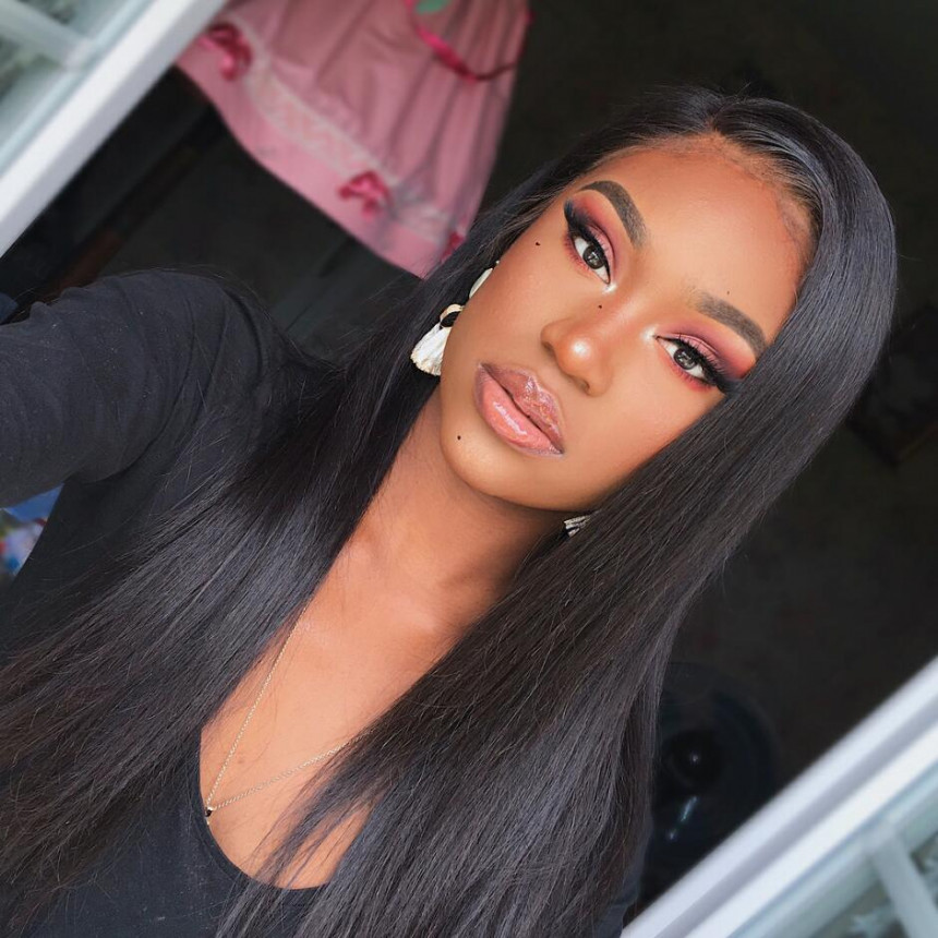 malaysian straight hair weave 3 bundles with 4x4 lace closure malaysian straight hair weave 3 bundles with 4x4 lace closure
