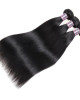 Malaysian Virgin Remy Straight Human Hair Weave 3 Bundles