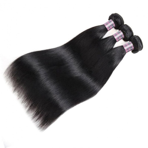 Malaysian Virgin Remy Straight Human Hair Weave 3 Bundles