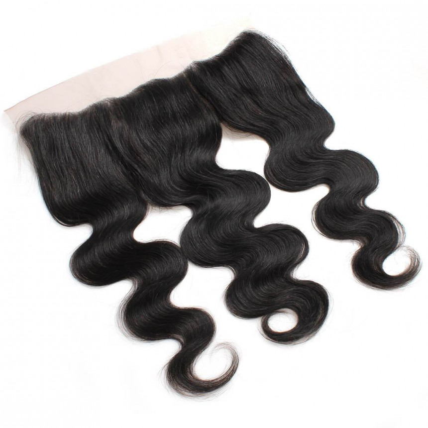 Peruvian Body Wave 4 Bundles With 13*4 Ear To Ear Lace Frontal Closure