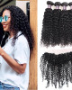 Peruvian Curly Hair With Closure Remy Human Hair 4 Bundles With 13*4 Lace Frontal Closure Peruvian Curly Hair With Closure Remy Human Hair 4 Bundles With 13*4 Lace Frontal Closure