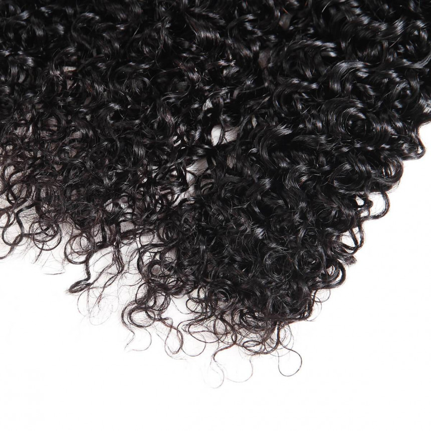 Peruvian Curly Hair With Closure Remy Human Hair 4 Bundles With 13*4 Lace Frontal Closure Peruvian Curly Hair With Closure Remy Human Hair 4 Bundles With 13*4 Lace Frontal Closure