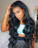 Virgin Peruvian Body Wave Hair 3 Bundles With 4*4 Lace Closure Ishow Virgin Remy Human Hair