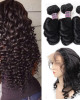 Peruvian Loose Wave Hair 3 Bundles With 360 Lace Frontal Ishow Human Hair Bundles Peruvian Loose Wave Hair 3 Bundles With 360 Lace Frontal Ishow Human Hair Bundles