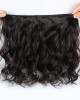 Peruvian Loose Wave 4 Bundles with 13*4 Lace Frontal Closure