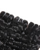 Peruvian Water Wave Hair Weave 4 Bundles With Free Part Lace Closure Remy Human Hair Extensions