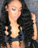 Peruvian Loose Deep Wave Lace Front Virgin Remy Human Hair Wigs