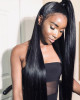 Virgin Peruvian Straight Hair 3 Bundles with 13*4 Lace Frontal Virgin Peruvian Straight Hair 3 Bundles with 13*4 Lace Frontal