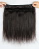 Virgin Peruvian Straight Hair 3 Bundles with 13*4 Lace Frontal