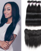 Peruvian Straight Hair Weave 4 Bundles With Ear to Ear Lace Frontal Closure 100% Remy Virgin Human Hair Bundles Peruvian Straight Hair Weave 4 Bundles With Ear to Ear Lace Frontal Closure 100% Remy Virgin Human Hair Bundles