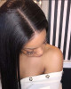 Straight 13x6 Lace Front Wigs Virgin Human Hair With Baby Hair