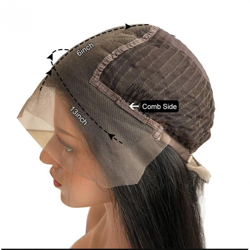 Straight 13x6 Lace Front Wigs Virgin Human Hair With Baby Hair Straight 13x6 Lace Front Wigs Virgin Human Hair With Baby Hair