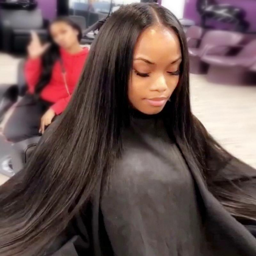 straight human hair weave 4 bundles unprocessed malaysian remy hair