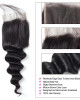 virgin brazilian loose deep wave hair 3 bundles with lace closure