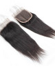 virgin brazilian straight hair 3 bundles with 4 4 lace closure  human hair