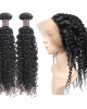 Curly Hair Weave 2 Bundles with 360 Lace Frontal Ishow Human Hair Extensions Curly Hair Weave 2 Bundles with 360 Lace Frontal Ishow Human Hair Extensions