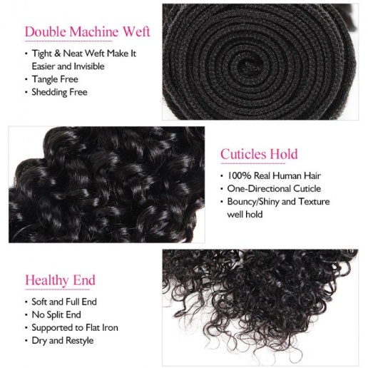 Curly Hair Weave 2 Bundles with 360 Lace Frontal Ishow Human Hair Extensions Curly Hair Weave 2 Bundles with 360 Lace Frontal Ishow Human Hair Extensions