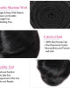 virgin indain hair loose wave human hair weave 3 bundles