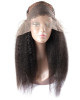 Kinky Brazilian Straight Hair Wig 13X4 Lace Front Yaki Human Hair Wigs