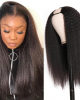 Malaysian Kinky Curly U Part Wig Straight Human Hair Wigs Malaysian Kinky Curly U Part Wig Straight Human Hair Wigs