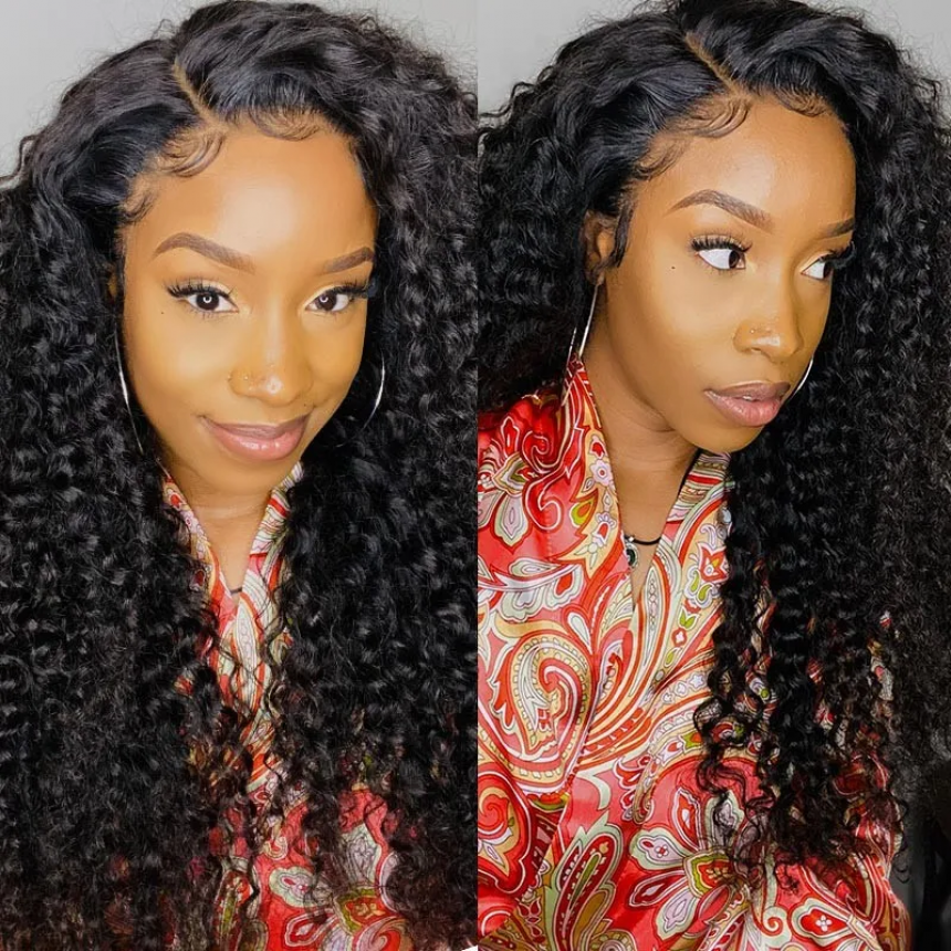 Upart Wigs Jerry Curly Human Hair Glueless Left Side U Part Wigs 100% Human Hair Super Soft Upart Wigs Jerry Curly Human Hair Glueless Left Side U Part Wigs 100% Human Hair Super Soft